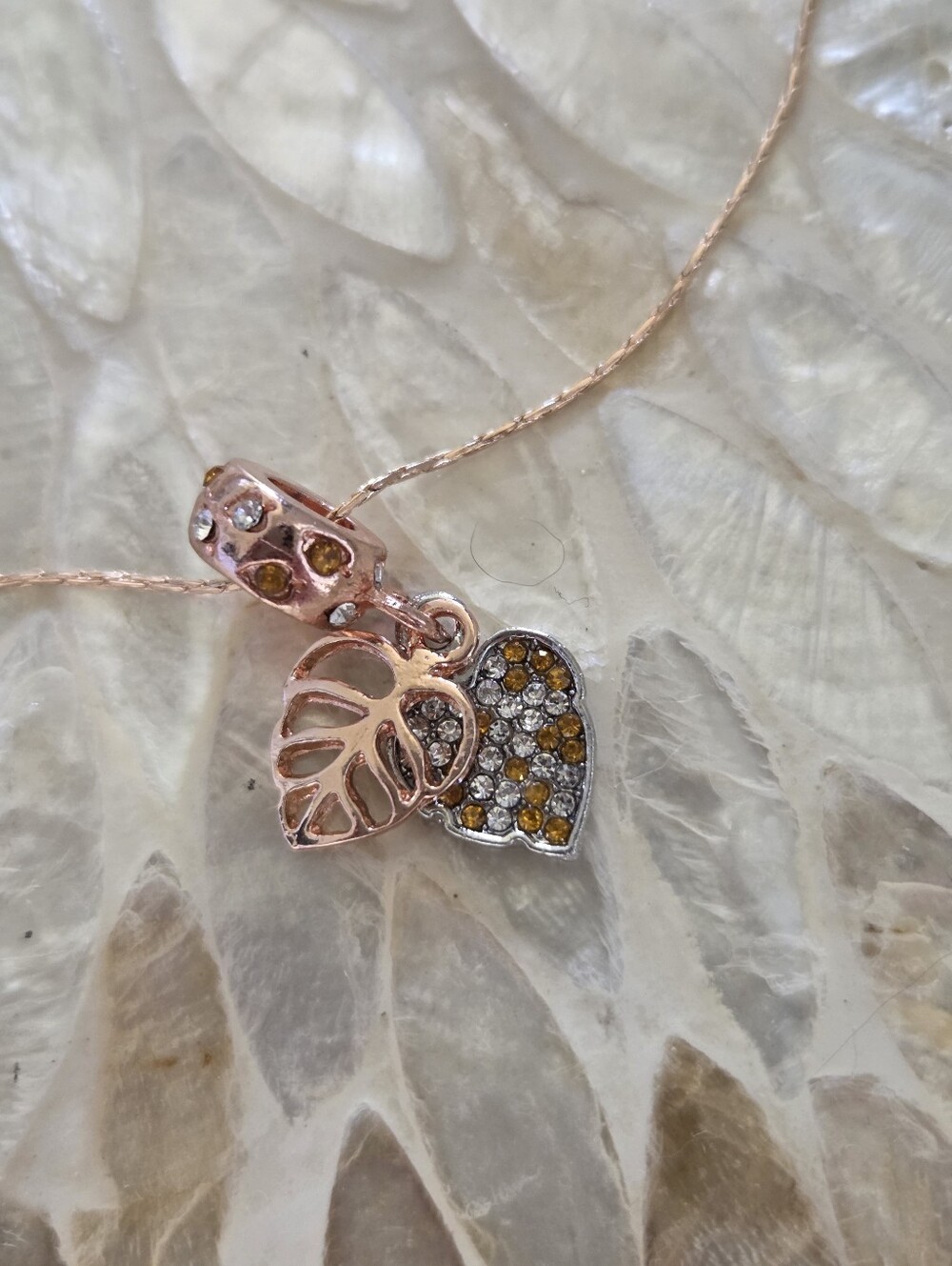 New Rose Gold Necklace.